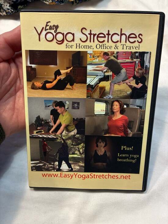 Audrey Walzer Other - Easy Yoga Stretches for Home, Office & Travel DVD by Audrey Walzer with Reminder